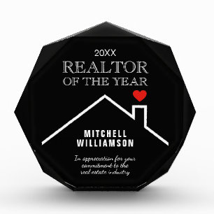 Realtor of the Year Large Acrylic Award