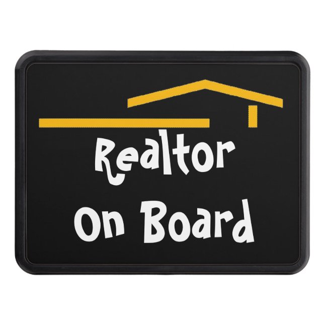 Realtor On Board Tow Hitch Cover (Front)