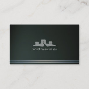 Realtor Perfect House Business Card