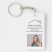Realtor Photo QR Code Business Card