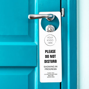 Realtor Please Do Not Disturb House Showing Door Hanger