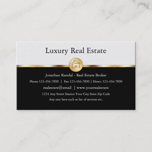 Realtor Professional Business Cards