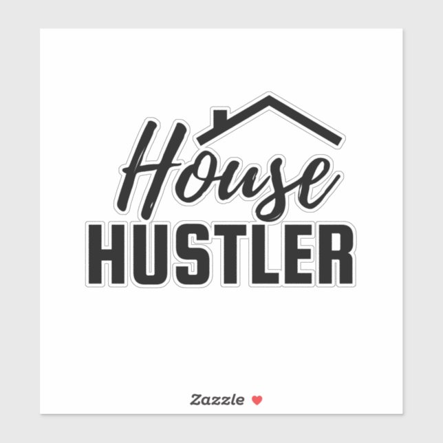 Realtor Professional House Hustler Sticker (Sheet)