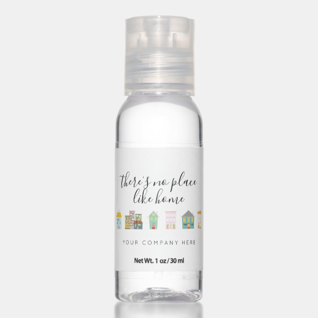 Realtor Promotional Customer Hand Sanitizer (Front)