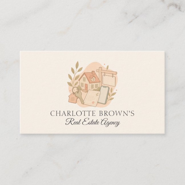 Realtor Property Real Estate Branding Business Card