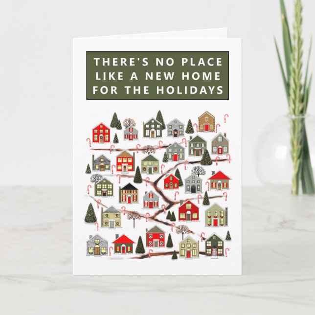 Realtor Real Estate Agency Holiday Cards (Front)