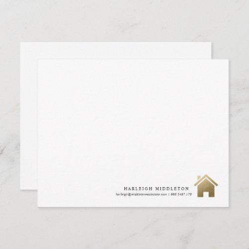 Realtor Real Estate Agent Broker Thank You Card