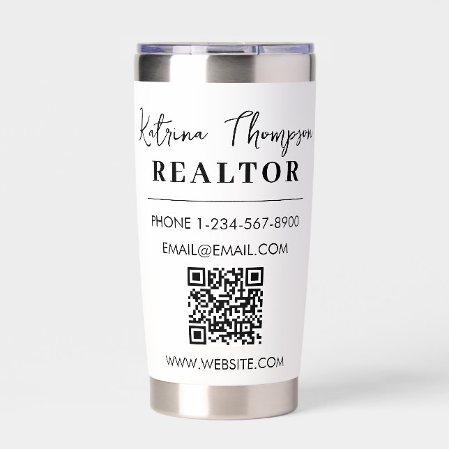 Realtor Real Estate Agent Gift Swag Essential Insulated Tumbler (Front)