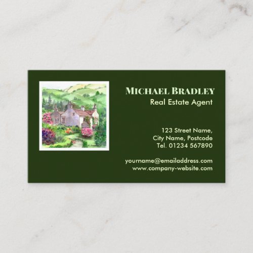 Realtor Real Estate Agent Rydal Mount Property Business Card