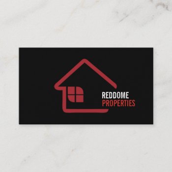 Realtor  Real Estate Business Card by ArtisticEye at Zazzle