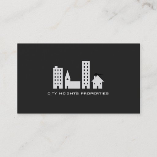 Customizable Realtor, Real Estate Business Card