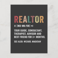 Realtor Real Estate Funny Quote Card