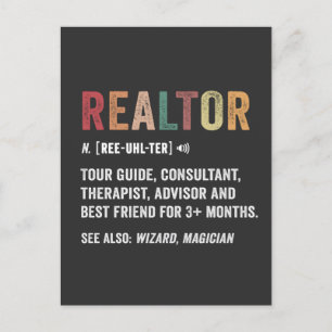 Realtor Real Estate Funny Quote Card