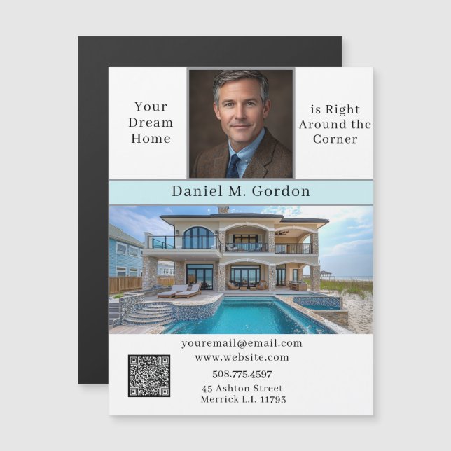 Realtor Real Estate Home Sales Rentals Business (Front/Back)