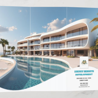 Realtor real estate property advertisement brand brochure