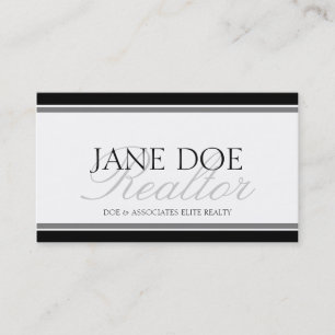 Realtor Silver Script - Available Letterhead - Business Card