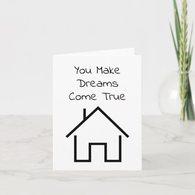 Realtor Thank You Card (Front)