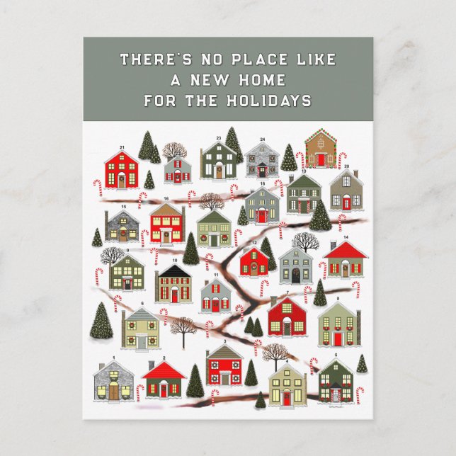 Realtor Thanksgiving Holiday Postcard (Front)