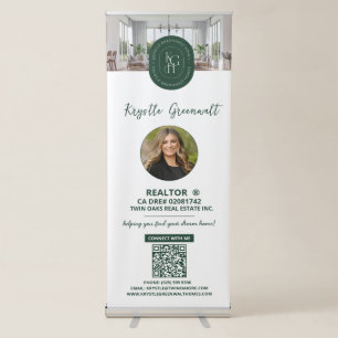 Realtor Vertical Retractable Banner