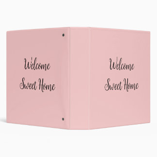 Realtor welcome home housewarming add your name te 3 ring binder