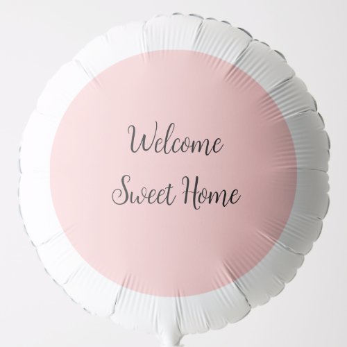 Realtor welcome home housewarming add your name te balloon