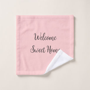 Realtor welcome home housewarming add your name te bath towel set