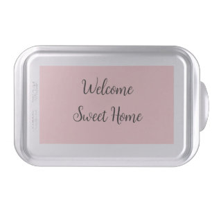 Realtor welcome home housewarming add your name te cake pan