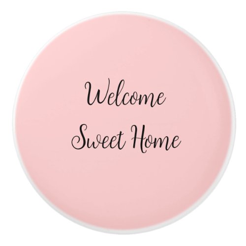 Realtor welcome home housewarming add your name te ceramic knob