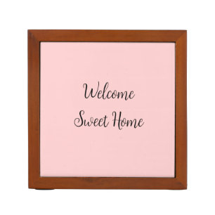 Realtor welcome home housewarming add your name te desk organizer