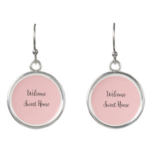 Realtor welcome home housewarming add your name te earrings