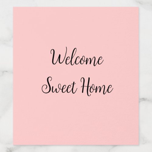 Realtor welcome home housewarming add your name te envelope liner