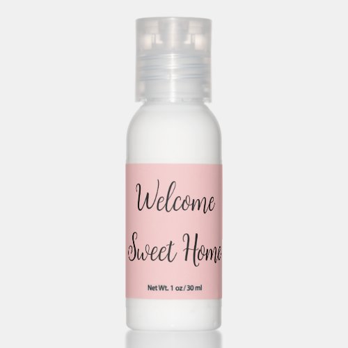 Realtor welcome home housewarming add your name te hand lotion