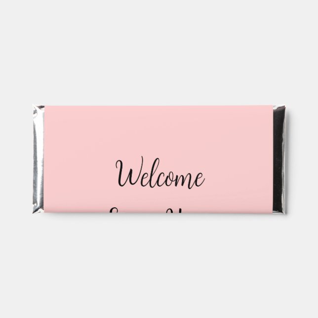 Realtor welcome home housewarming add your name te hershey bar favors (Front)