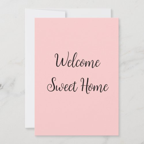 Realtor welcome home housewarming add your name te holiday card
