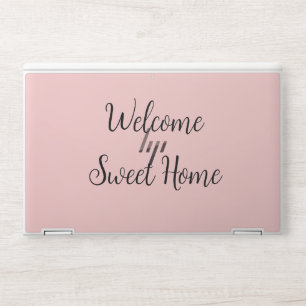 Realtor welcome home housewarming add your name te HP laptop skin