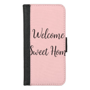 Realtor welcome home housewarming add your name te iPhone 8/7 wallet case