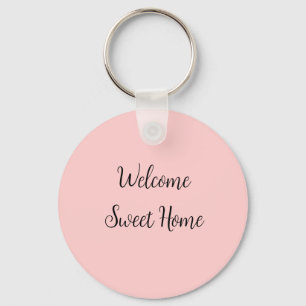 Realtor welcome home housewarming add your name te keychain