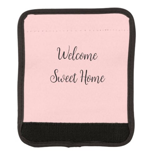 Realtor welcome home housewarming add your name te luggage handle wrap