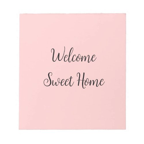 Realtor welcome home housewarming add your name te notepad