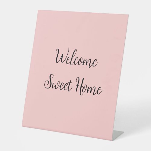 Realtor welcome home housewarming add your name te pedestal sign