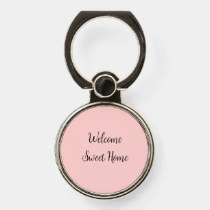 Realtor welcome home housewarming add your name te phone ring stand