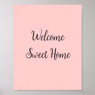 Realtor welcome home housewarming add your name te poster