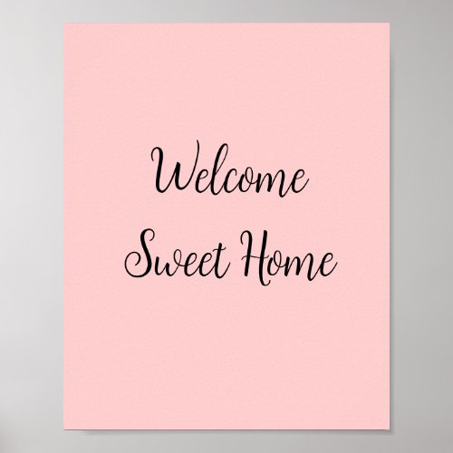 Realtor welcome home housewarming add your name te poster