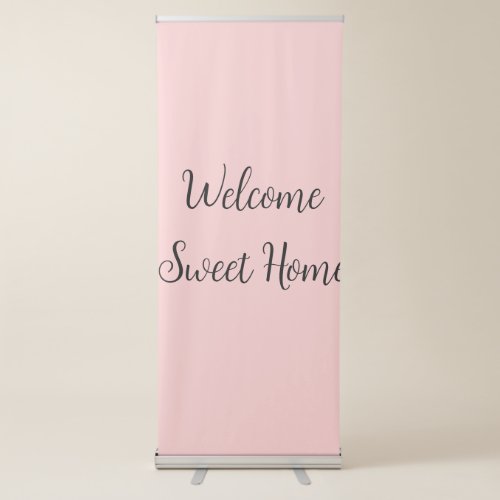 Realtor welcome home housewarming add your name te retractable banner