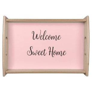 Realtor welcome home housewarming add your name te serving tray