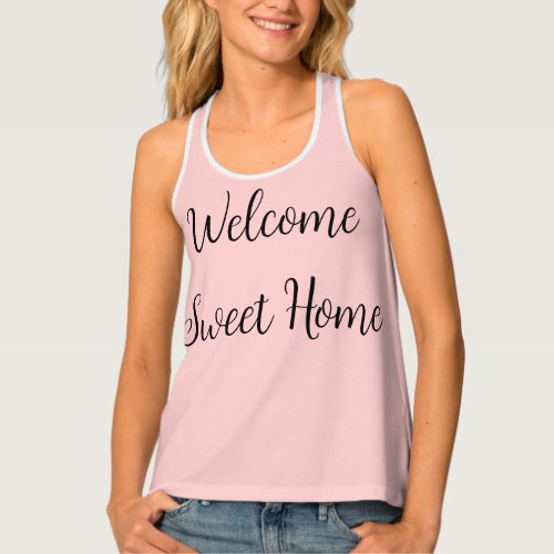 Realtor welcome home housewarming add your name te tank top