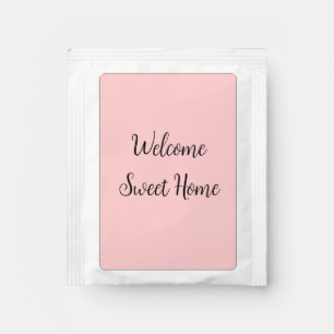 Realtor welcome home housewarming add your name te tea bag drink mix
