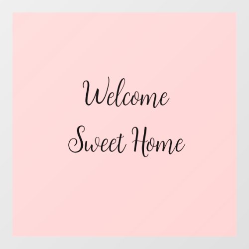 Realtor welcome home housewarming add your name te window cling