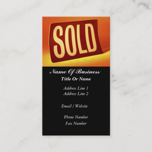 Realtors Business Card