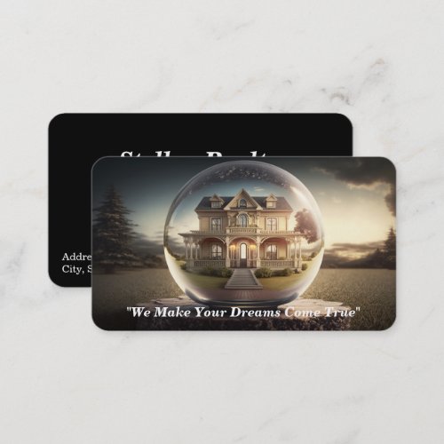 Realty  Realtor  Real Estate Business Card